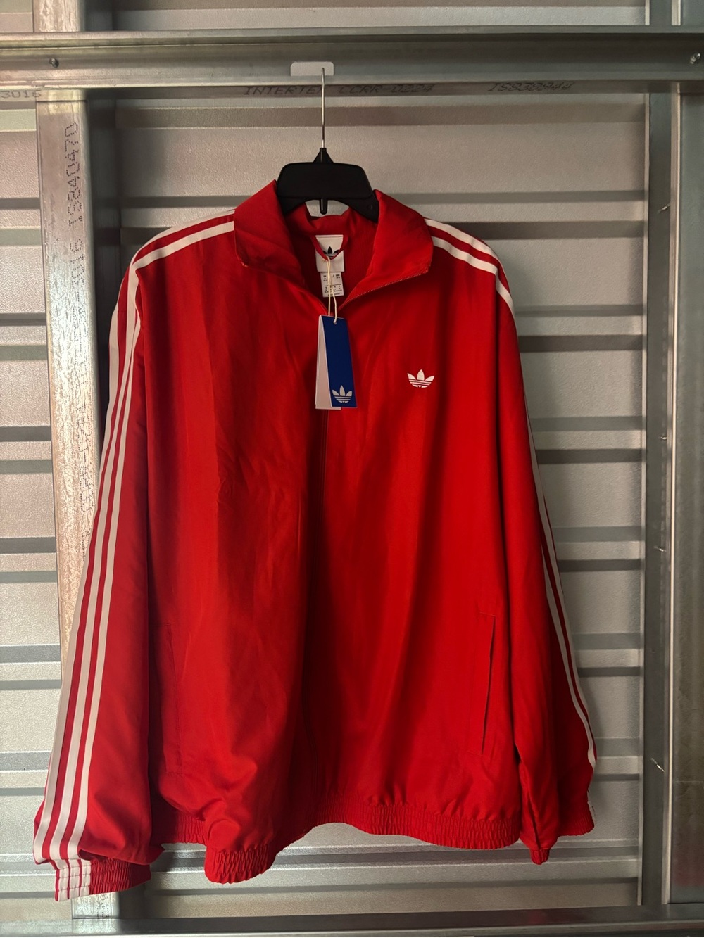 adidas Firebird Track Top Size Medium Better Scarlet KD6296